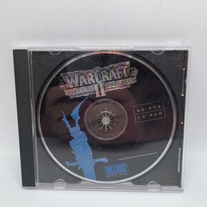Warcraft II Tides of Darkness MS-DOS CD-ROM 1995 Blizzard Entertainment Vintage